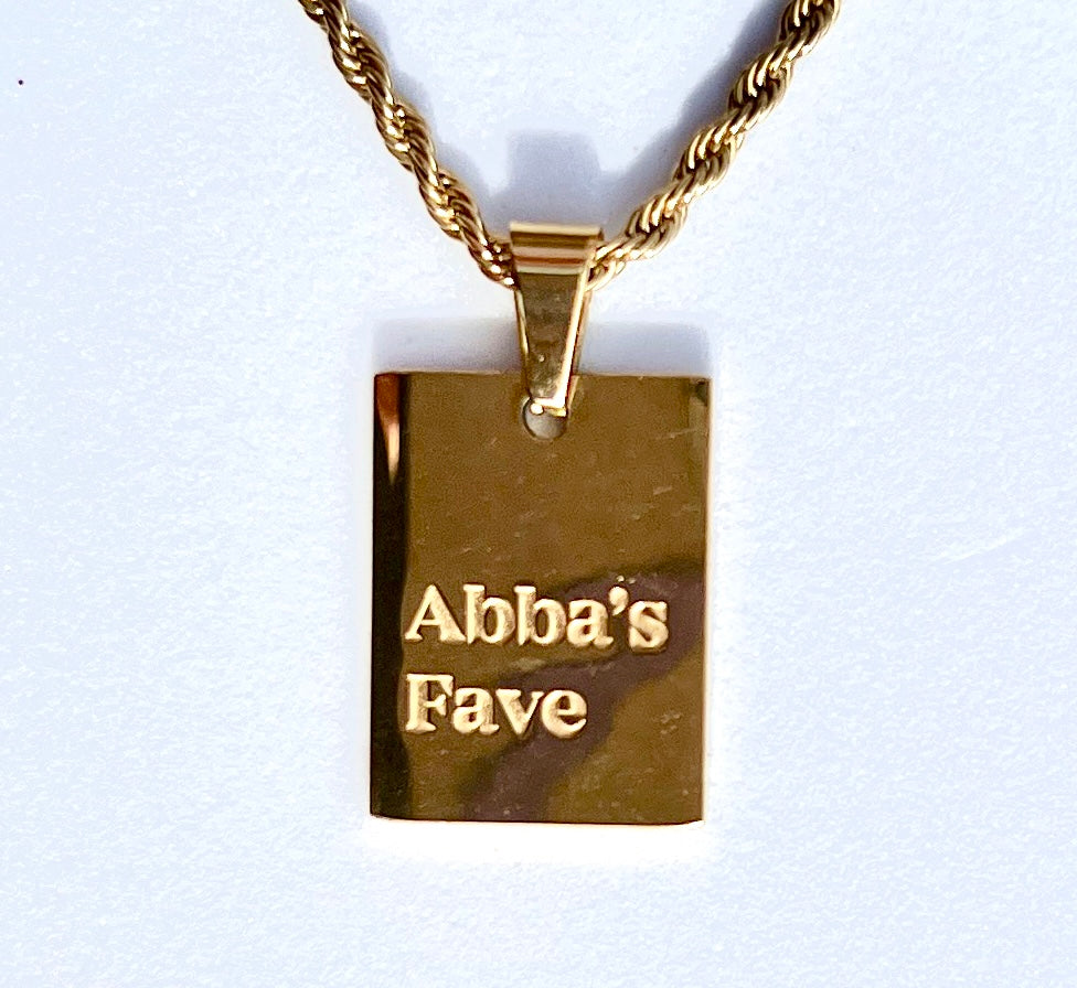 "Abba's Fave" Necklace